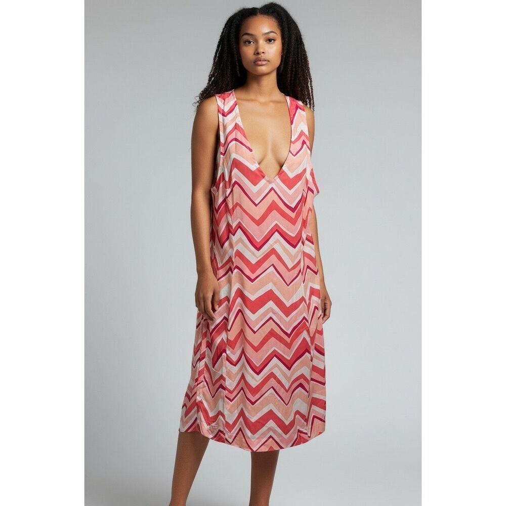 Missoni Chevron Sleeveless Mini Dress NWT Size Medium